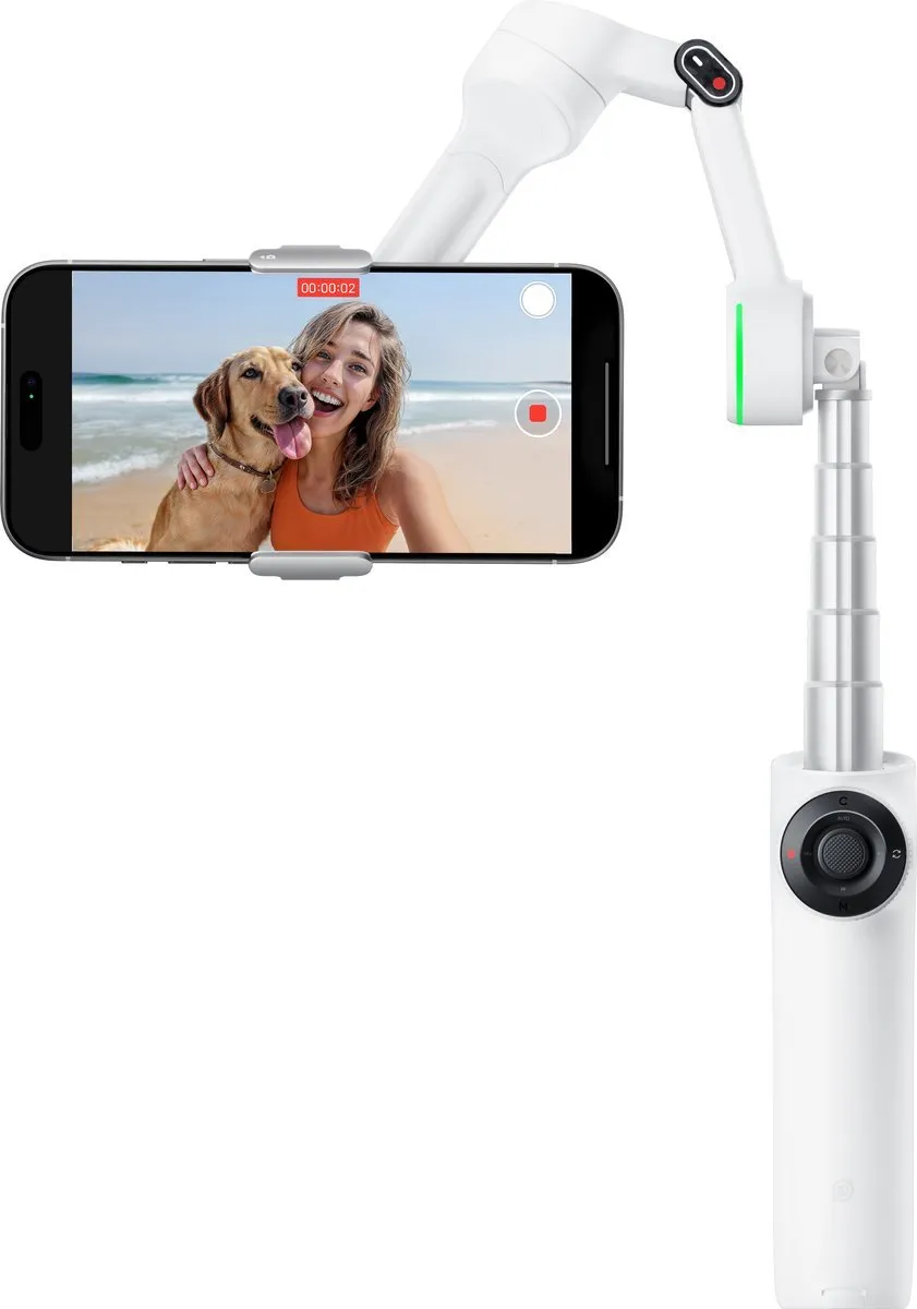 Insta360 Flow 2 Pro Gimbal - Smartphone - Wit