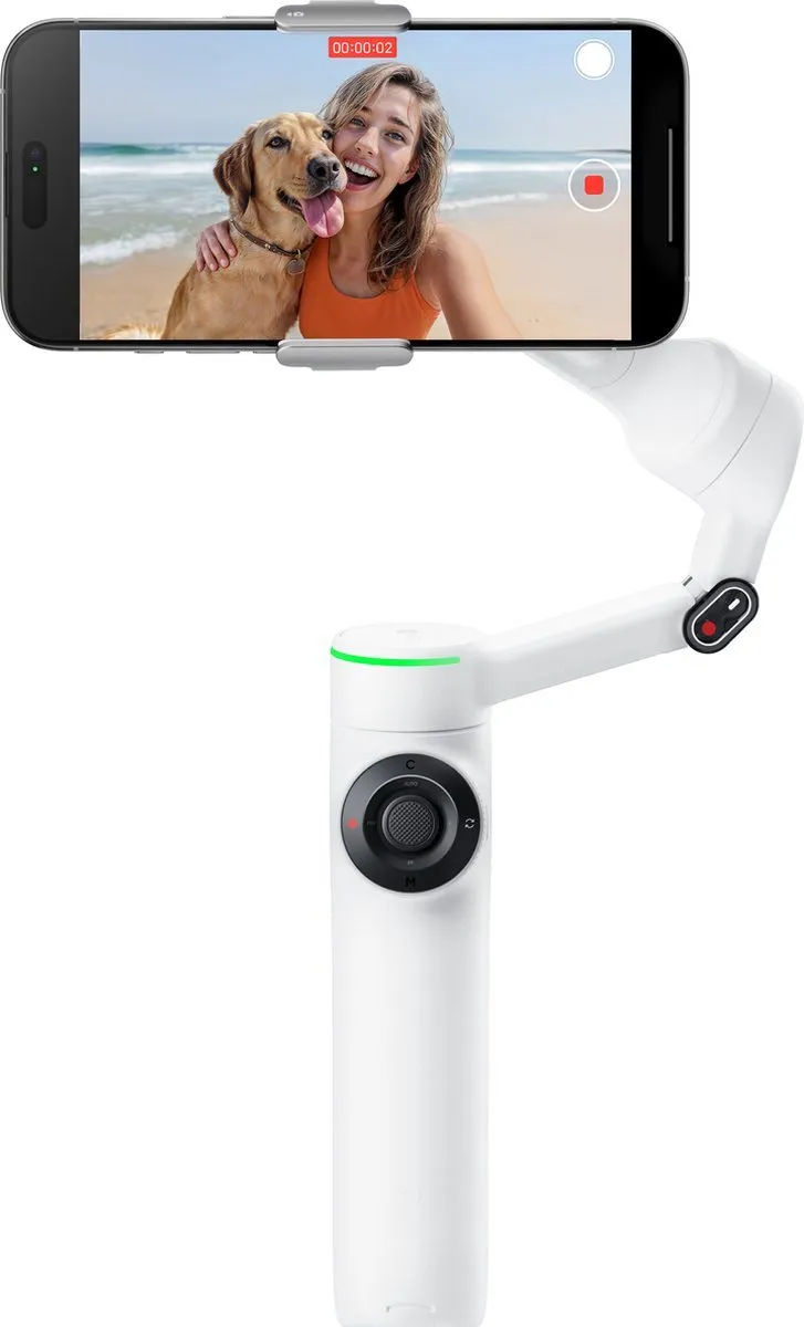 Insta360 Flow 2 Pro Gimbal - Smartphone - Wit