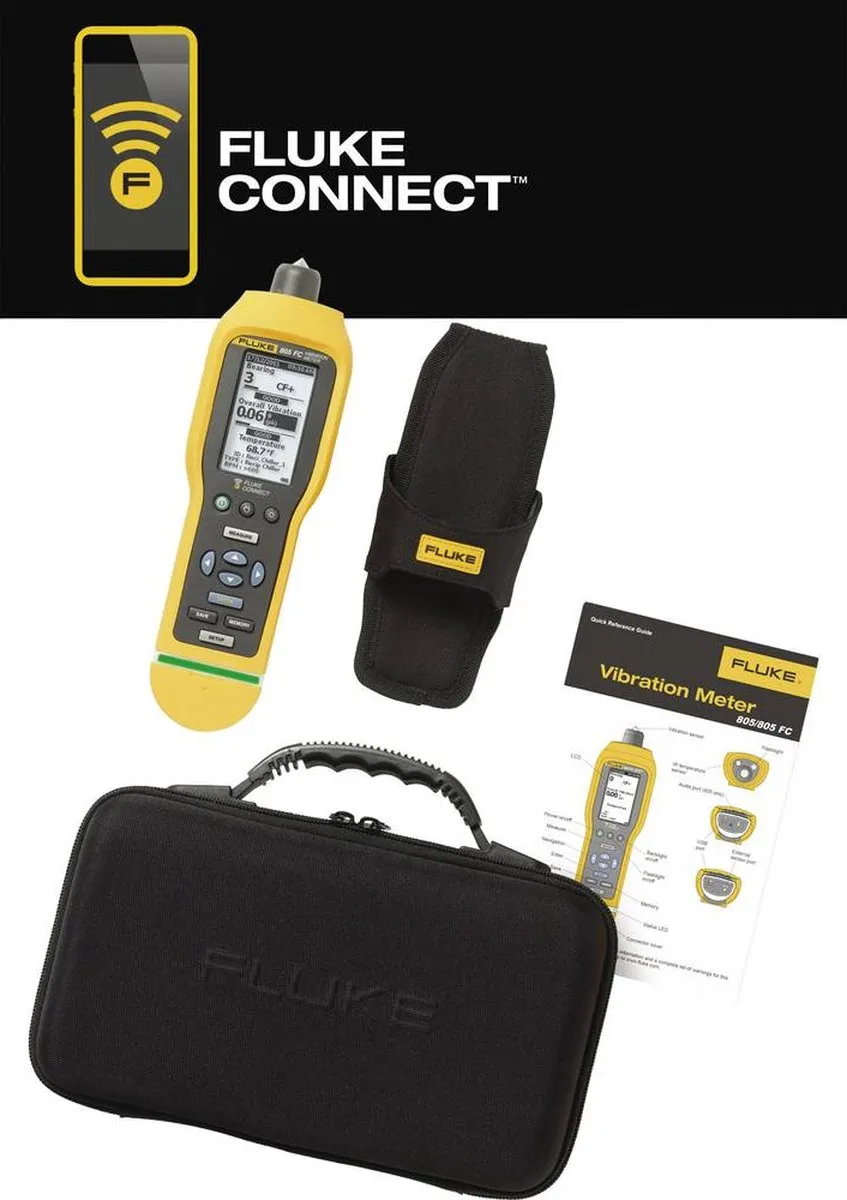 Fluke 805FC Trillingsmeter