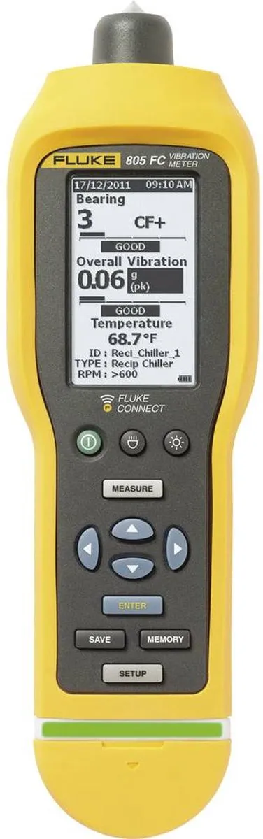 Fluke 805FC Trillingsmeter