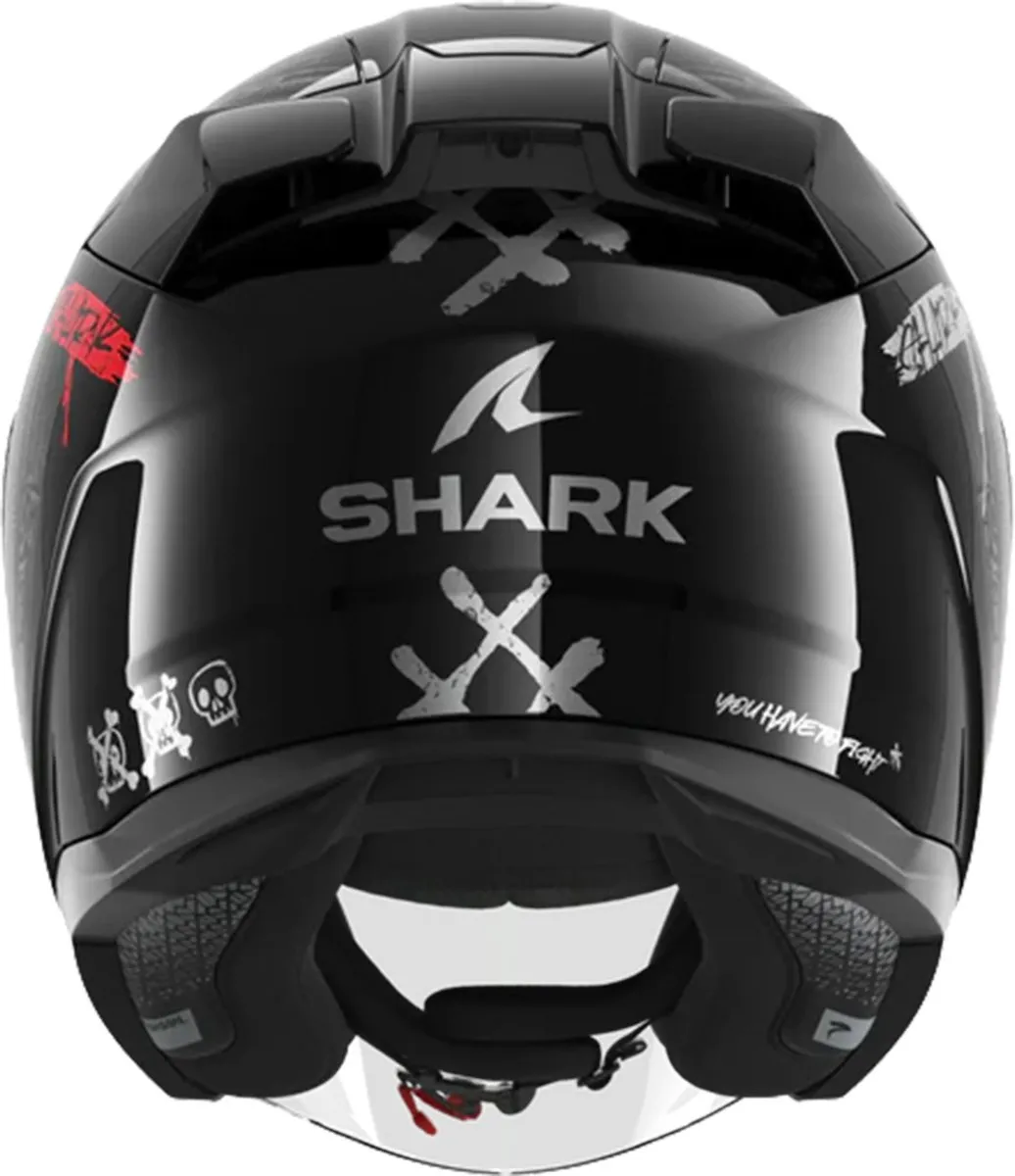 Shark Skwal Shiever Straalhelm - S - Zwart