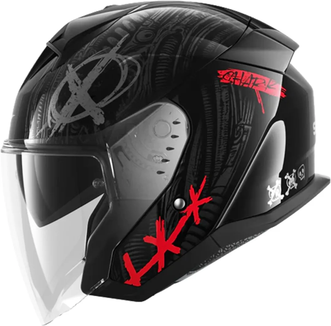 Shark Skwal Shiever Straalhelm - S - Zwart