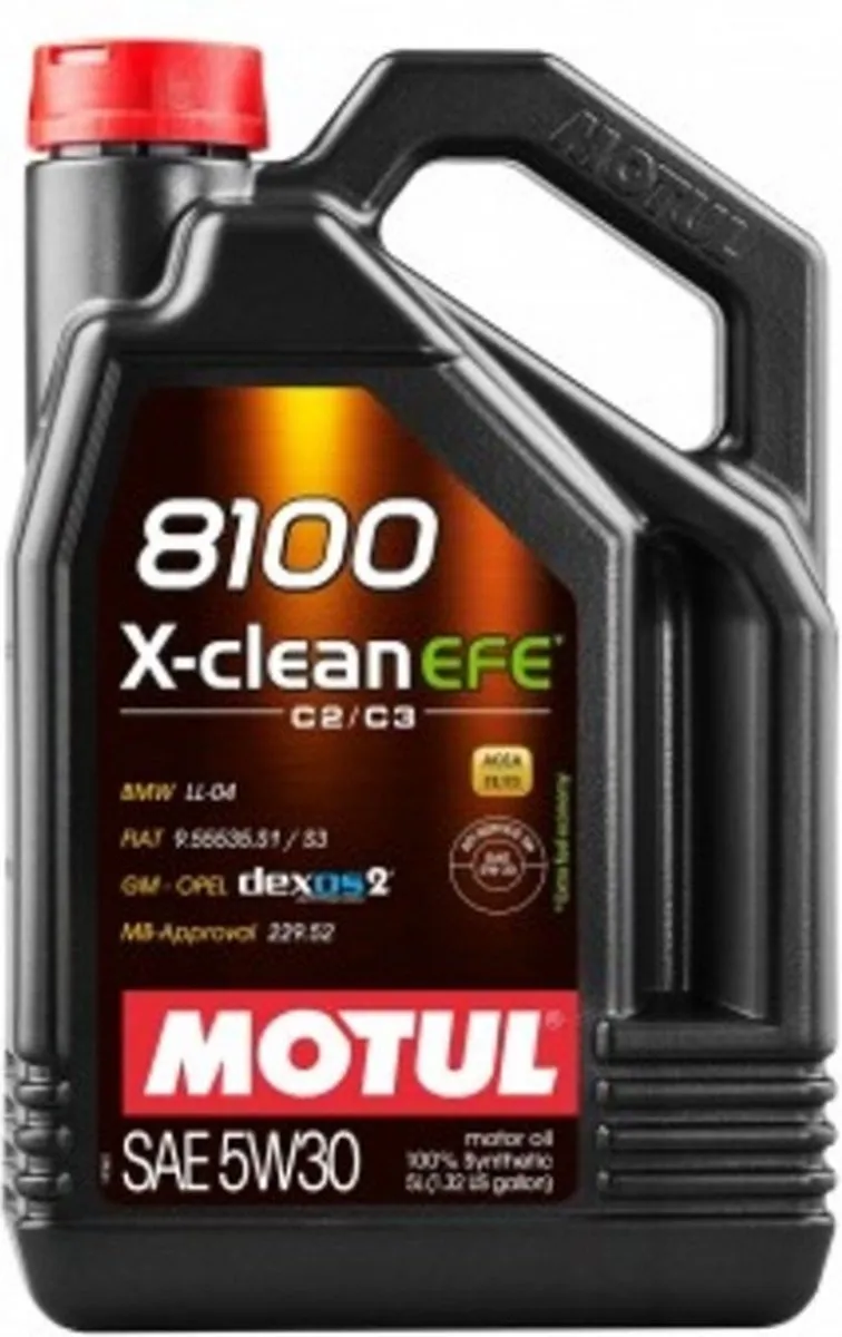 Motul 8100 X-Clean EFE 5W30 Motorolie