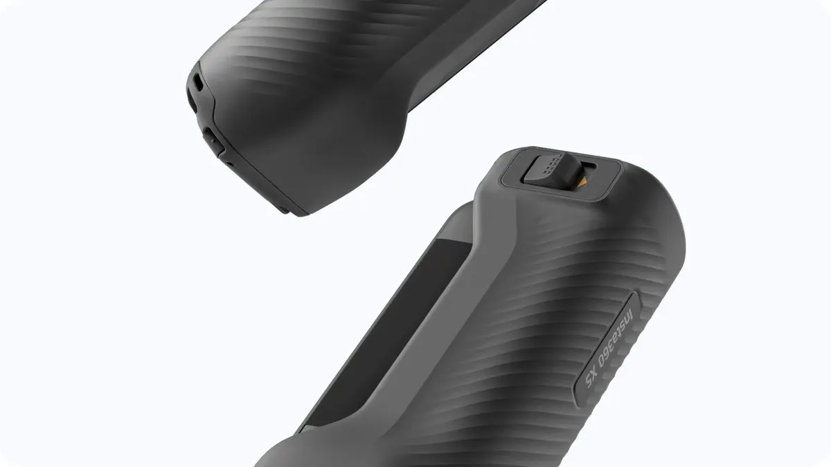Insta360 X5 Foldable Utility Handle CINSBBMY - 3-in-1 Grip/Statief/Powerbankhouder - Zwart - afbeelding 3 van 6