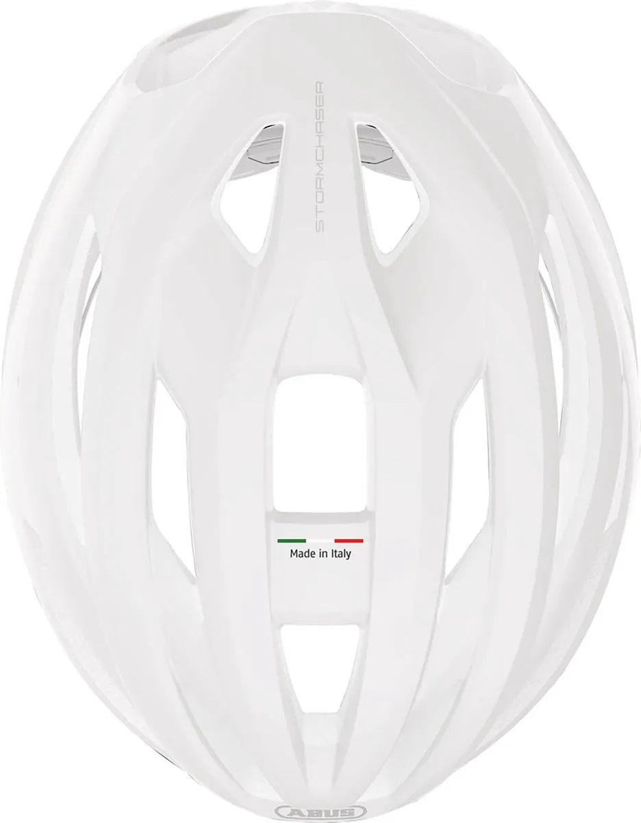 ABUS Stormchaser Ace Fietshelm - L - Wit - afbeelding 4 van 6