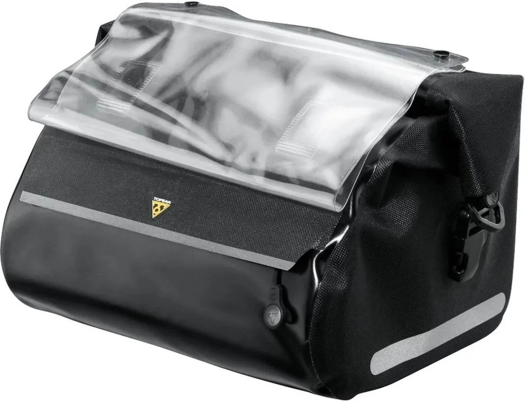 Topeak HandleBar DryBag 96402 - 7.5L - Black/Gray - afbeelding 2 van 4