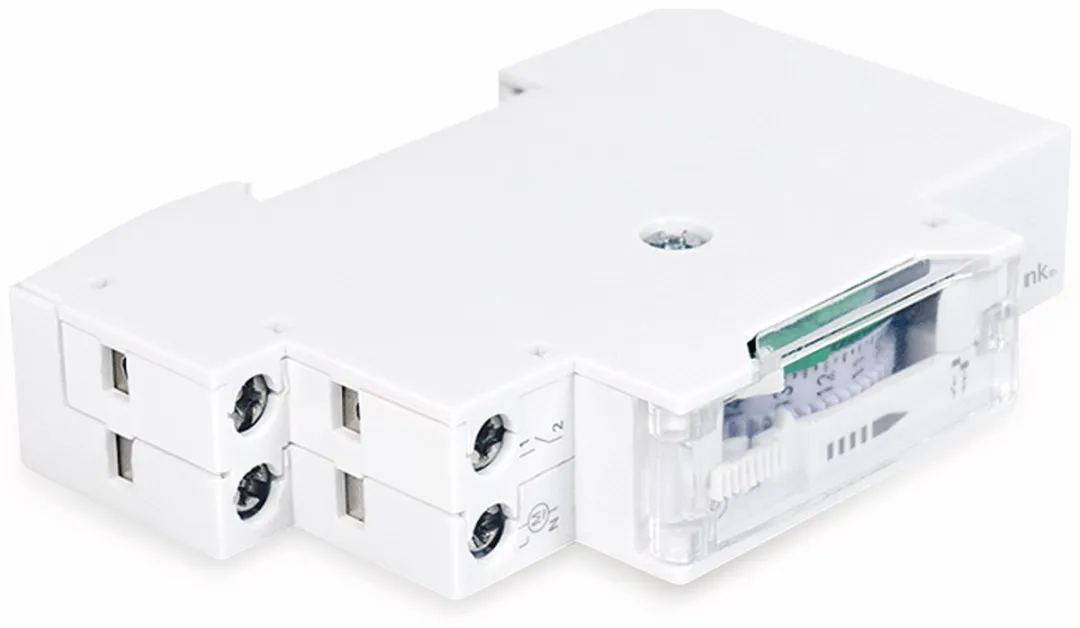 Logilink ET0009 Mechanische Timer DIN-rail - IP20 - Wit