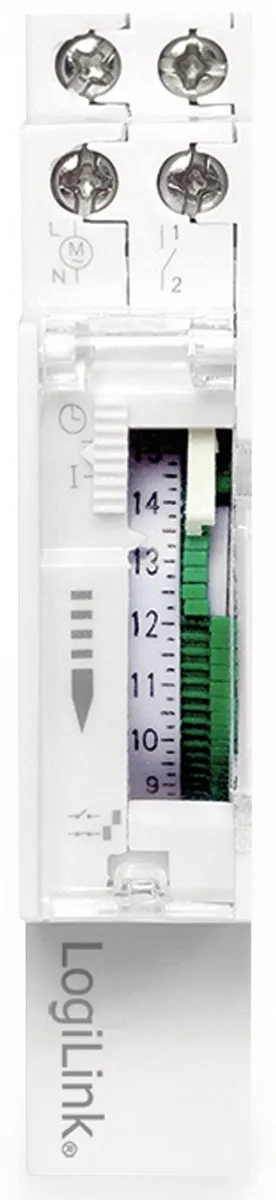 Logilink ET0009 Mechanische Timer DIN-rail