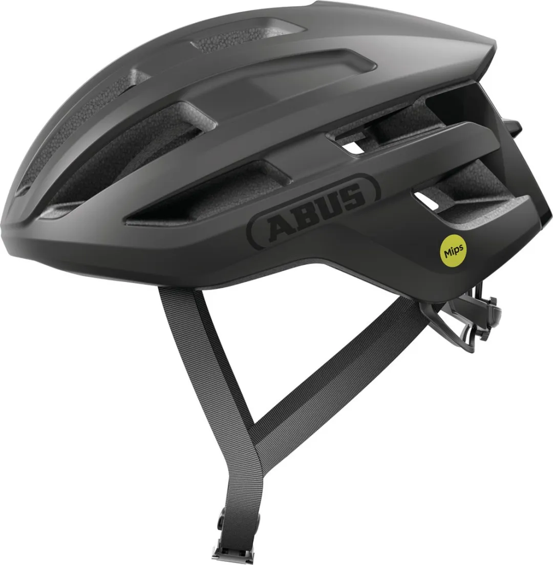 ABUS PowerDome Fietshelm L - 57-61cm - Velvet Black