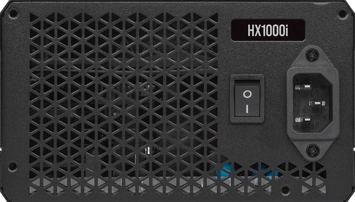 Corsair HX1000i Voeding 1000W - 80 PLUS Platinum/Titanium - Zwart