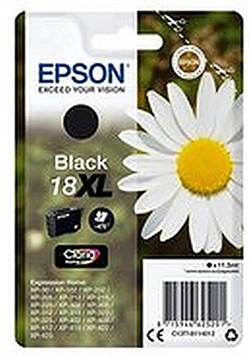 Epson 18XL T1811 Inktcartridge - Zwart - 470ml