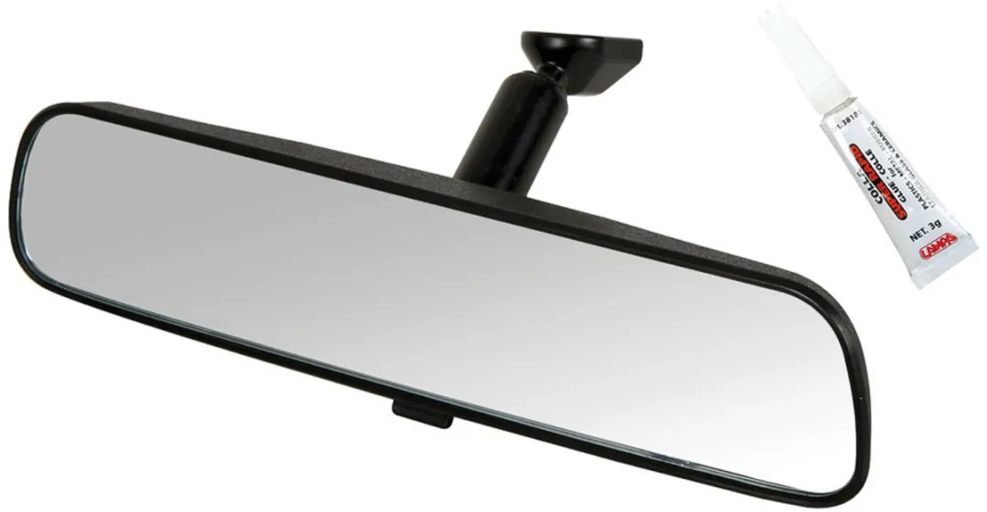 Lampa Interieur Spiegel 250x60mm - Antidazzle Zwart - afbeelding 5 van 6