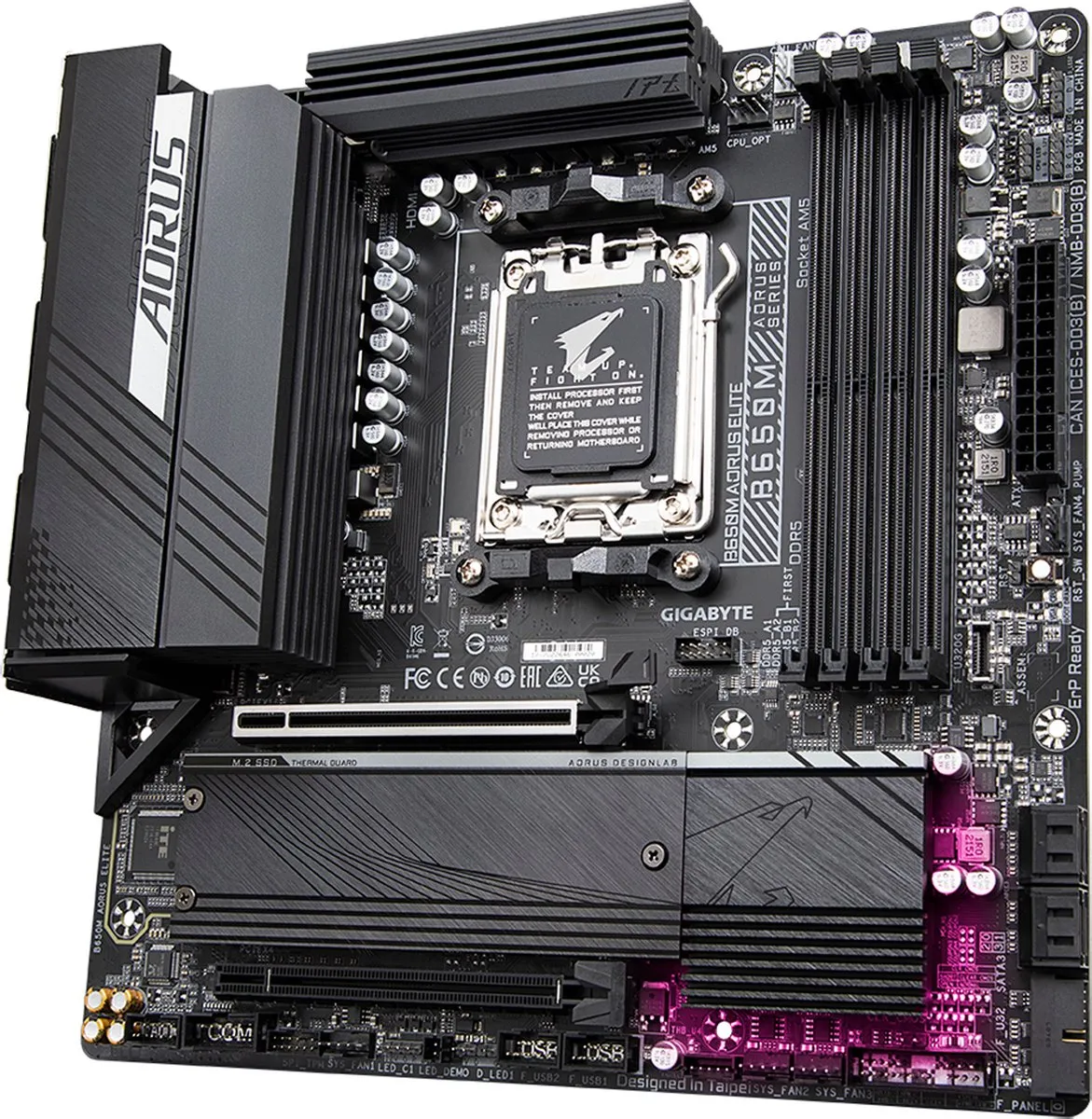 Gigabyte B650M AORUS ELITE Moederbord - AM5