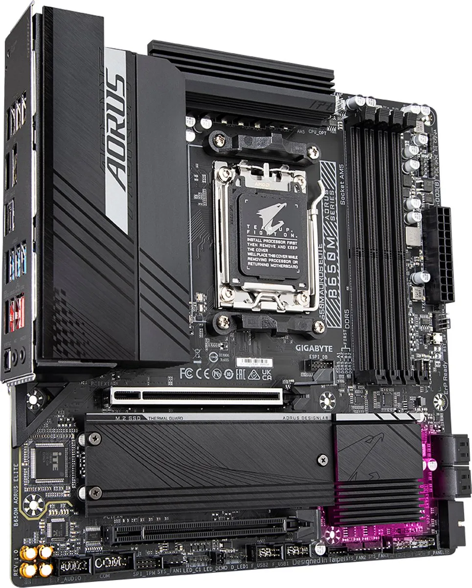 Gigabyte B650M AORUS ELITE Moederbord - AM5