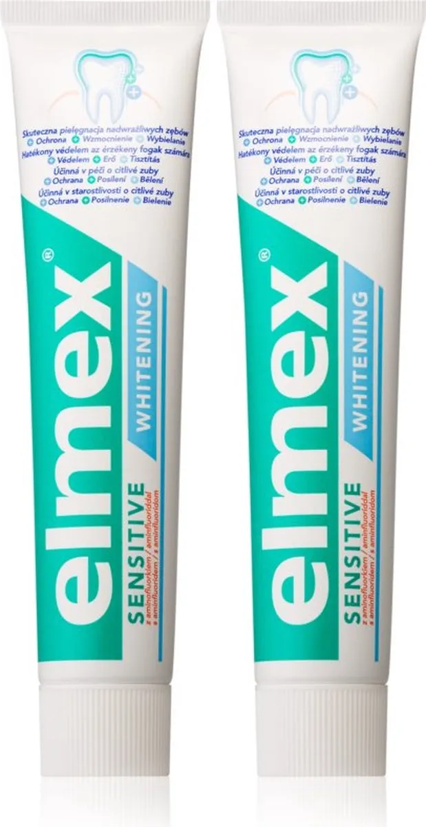 Elmex Sensitiv e Whitening Tandpasta 75ml