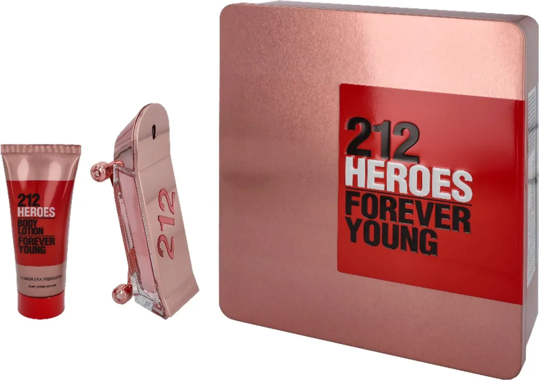 Carolina Herrera 212 Heroes Forever Young Giftset - 180ml