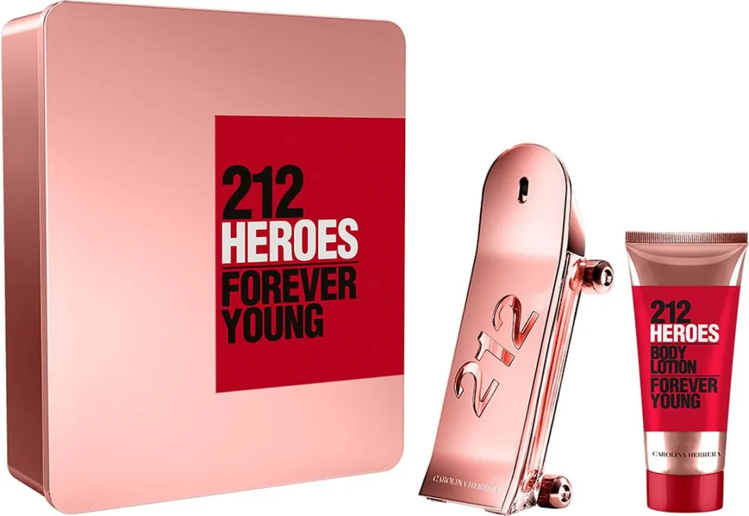 Carolina Herrera 212 Heroes Forever Young Giftset - 180ml