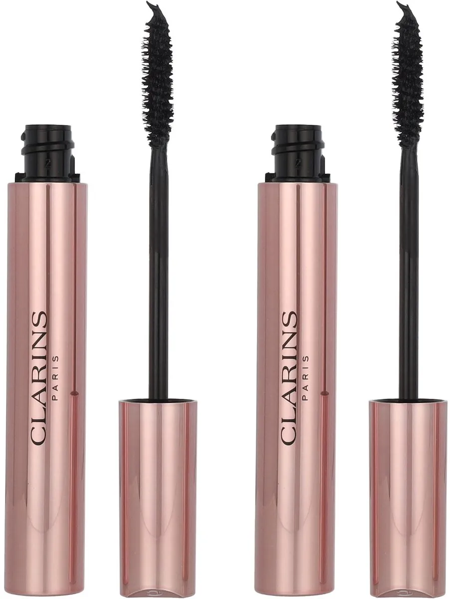 Clarins Wonder Perfect 4D Black Mascara Duo