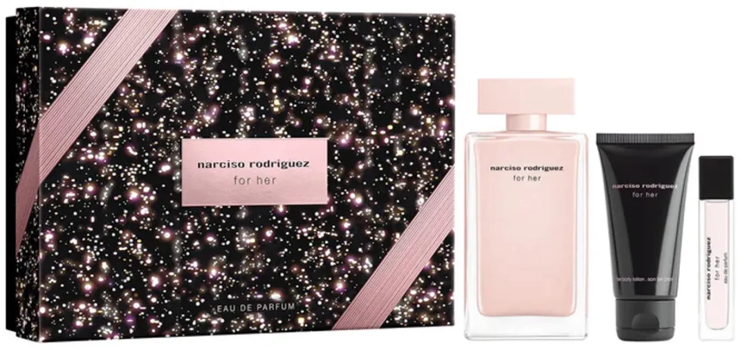 Narciso Rodriguez For Her EDT Parfumset - 3x50ml