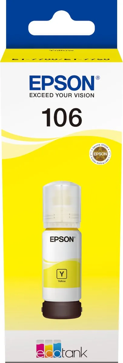Epson C13T00R440 Inktcartridge Geel - 700 pagina's