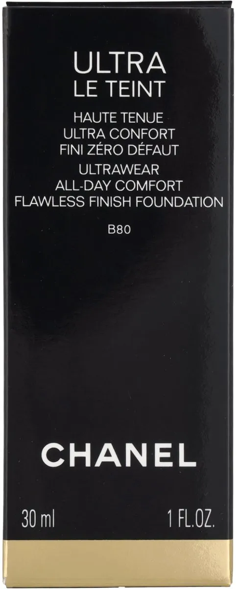 Chanel Ultra Le Teint Foundation #B80 - 30ml