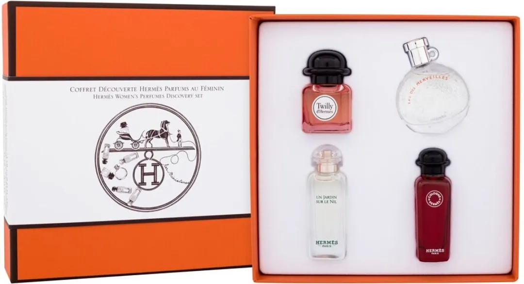Hermès Collection Miniatuurset - 4x7.5ml Eau de Parfum