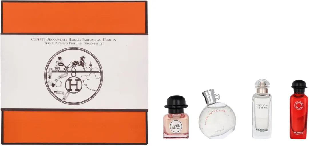 Hermès Collection Miniatuurset - 4x7.5ml Eau de Parfum