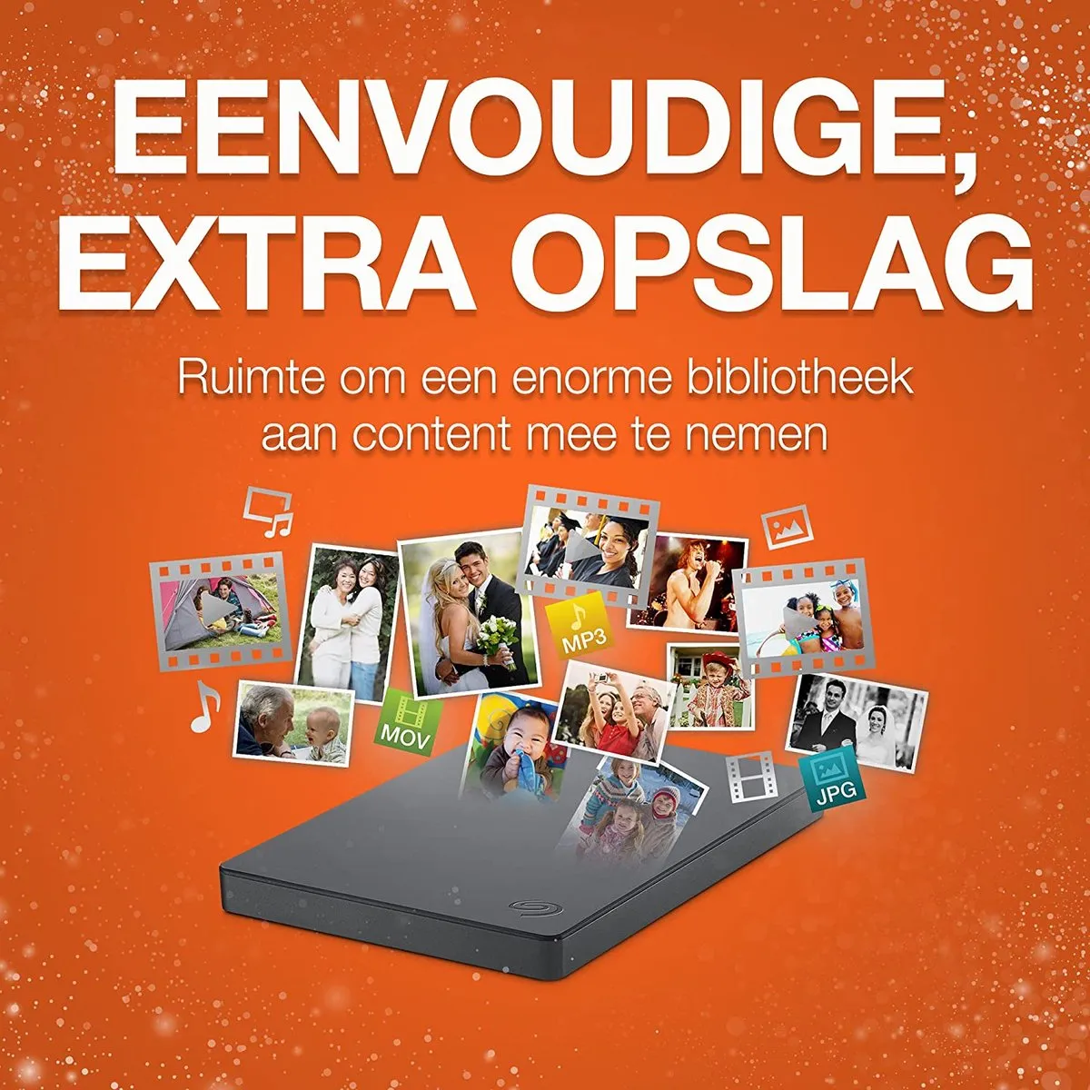 Seagate Basic STJL1000400 Externe Harde Schijf 1TB - Zilver - afbeelding 9 van 11