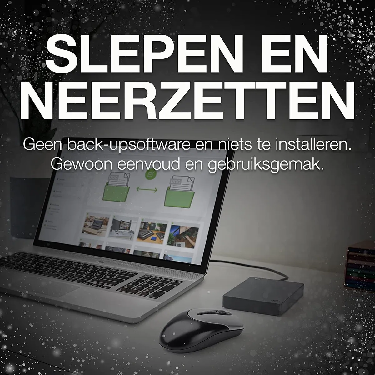 Seagate Basic STJL1000400 Externe Harde Schijf 1TB - Zilver - afbeelding 10 van 11