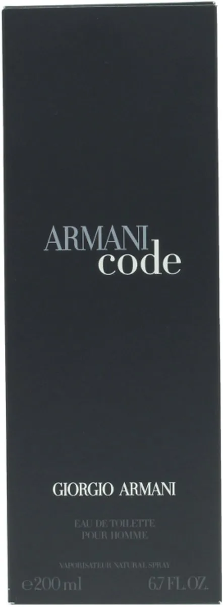 Armani Code Eau de Toilette - 200ml