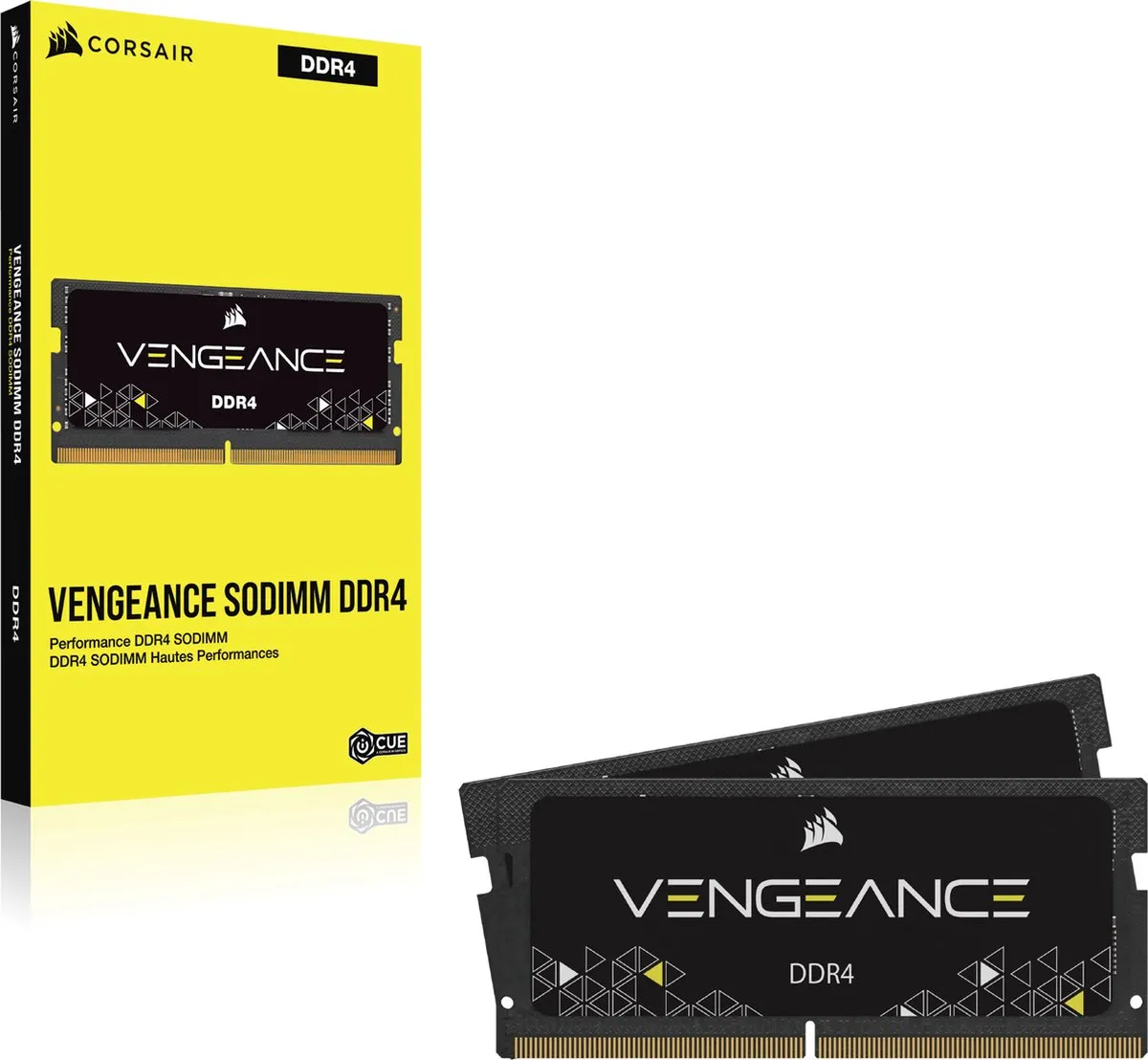 Corsair Vengeance CMSX16GX4M2A2666C18 Laptopgeheugen 16GB DDR4 2x8GB