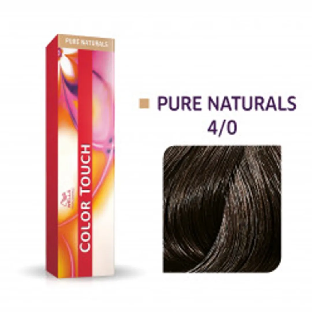 Wella Color Touch Nº 4/0 Permanent Haarkleur 60ml