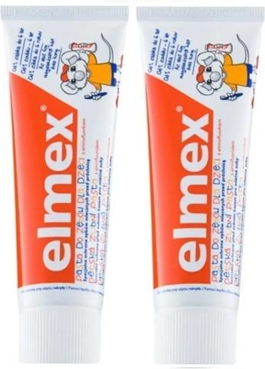 Elmex Kids Duopack Tandpasta 2x50ml
