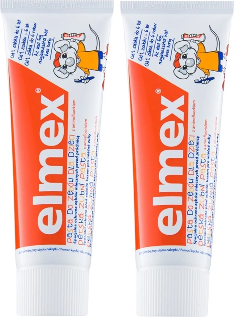 Elmex Kids Duopack Tandpasta 2x50ml