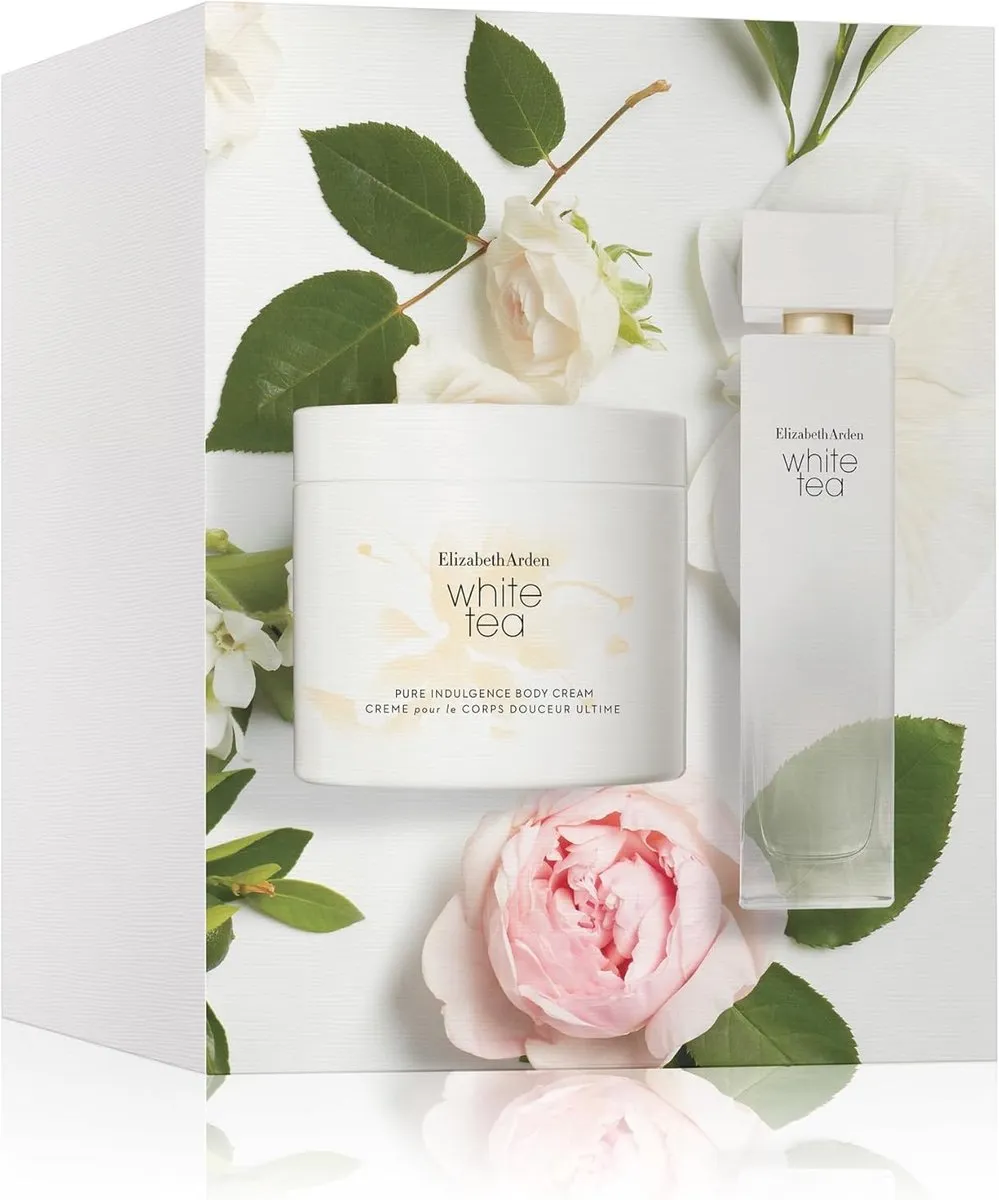 Elizabeth Arden White Tea Set