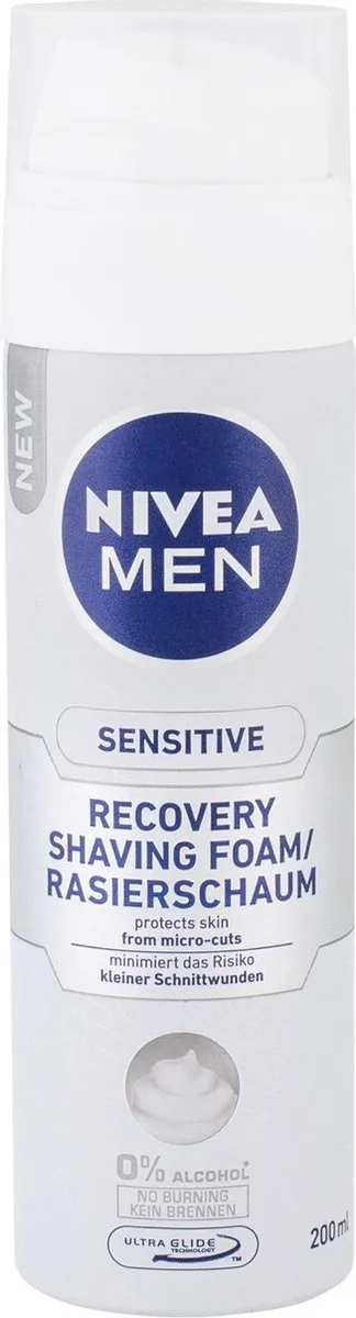 NIVEA Shaving Foam Sensitiv e Recovery 200ml