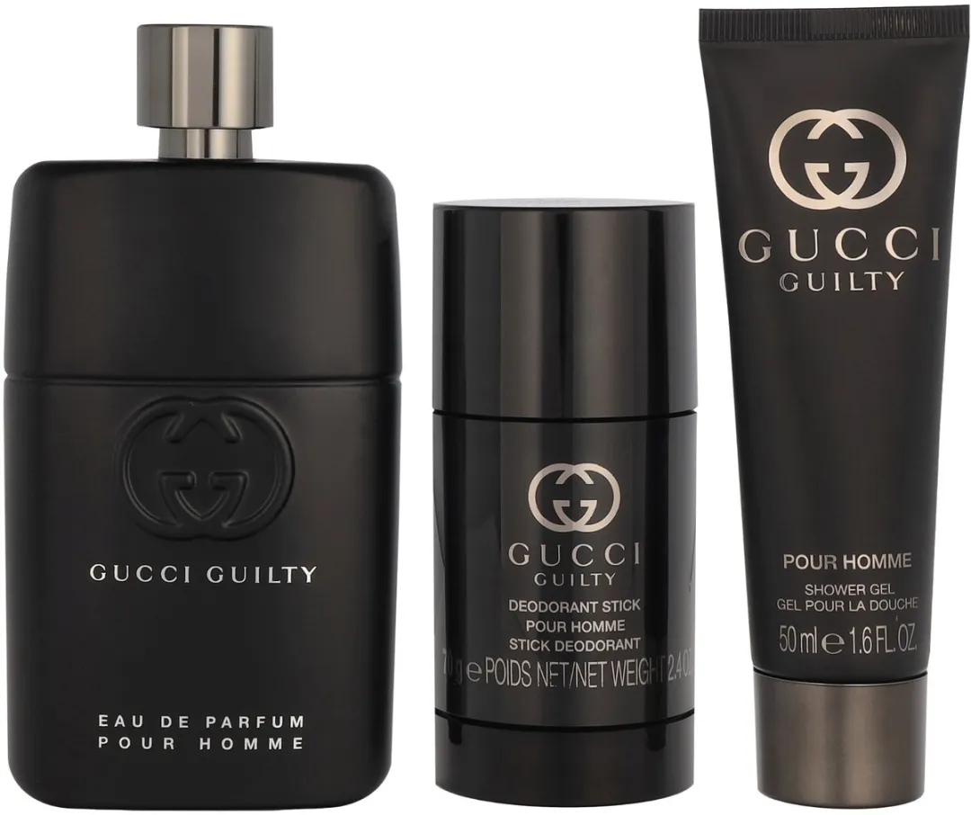 Gucci Guilty Pour Homme Geschenkset - 215ml (3 stuks)