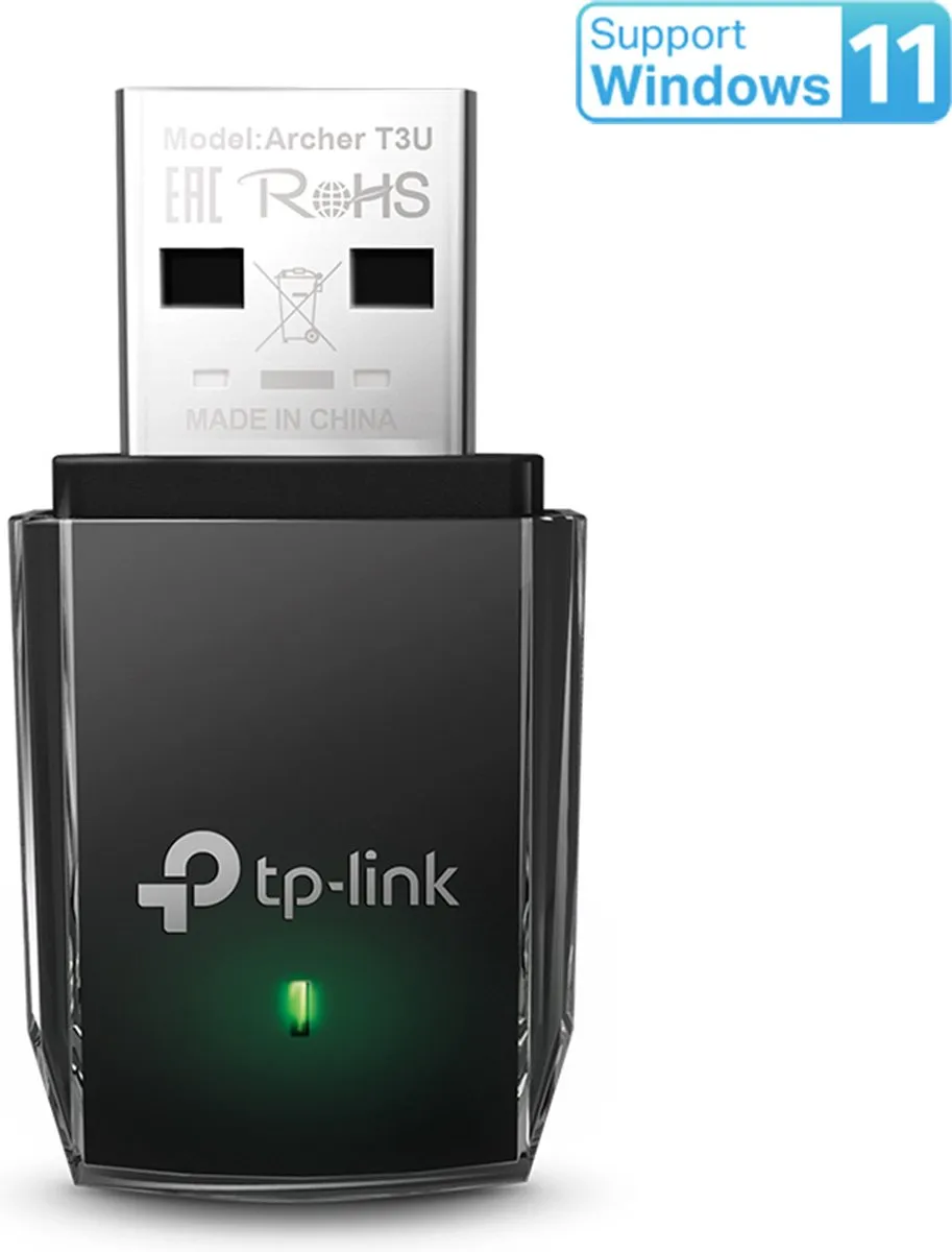 TP-Link Archer T3U WiFi-adapter - USB - Zwart
