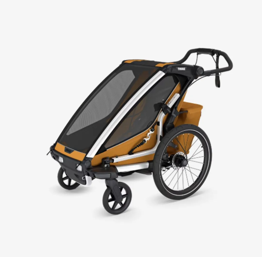 Thule Chariot Sport 2 Single Kinderfietskar - Natural Gold