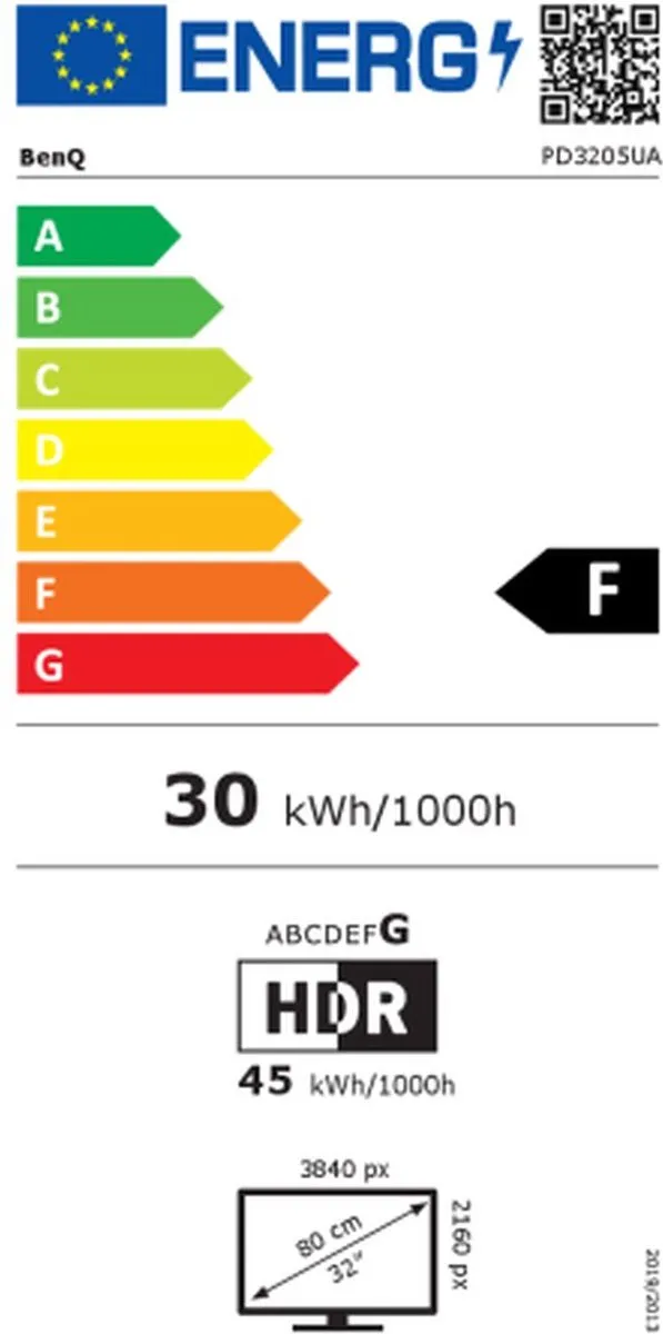 BenQ PD3205UA 32 inch 4K Monitor - USB-C 90W