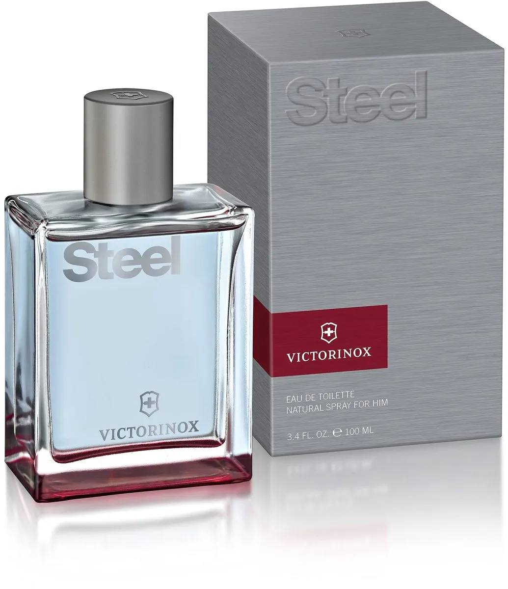 Victorinox Steel EDT Herenparfum 100ml