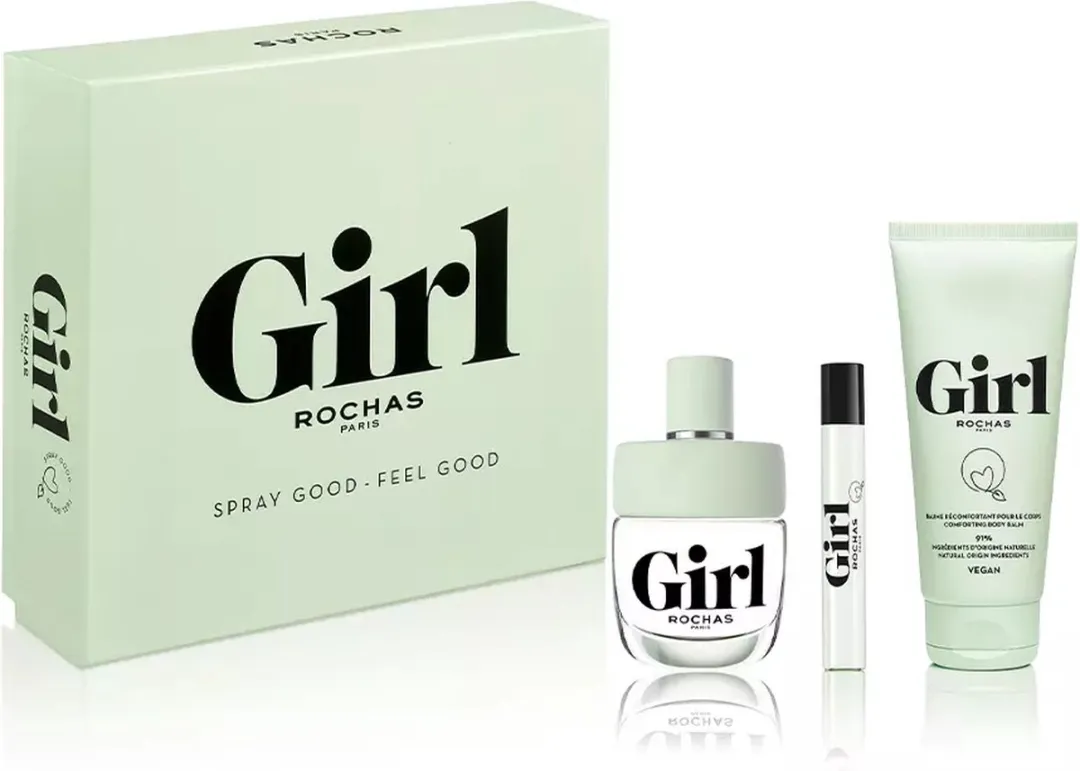 Rochas Girl Eau de Toilette Set - 3x100ml