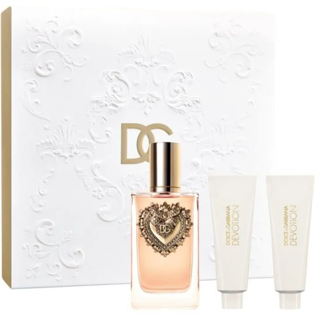 Parfumset voor Dames Dolce & Gabbana DEVOTION 3 Onderdelen