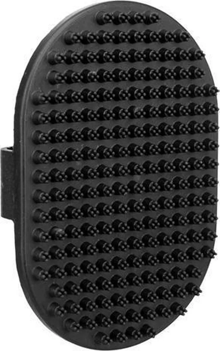Trixie Massageborstel Rubber 13x8cm - Natuurrubber - afbeelding 5 van 5
