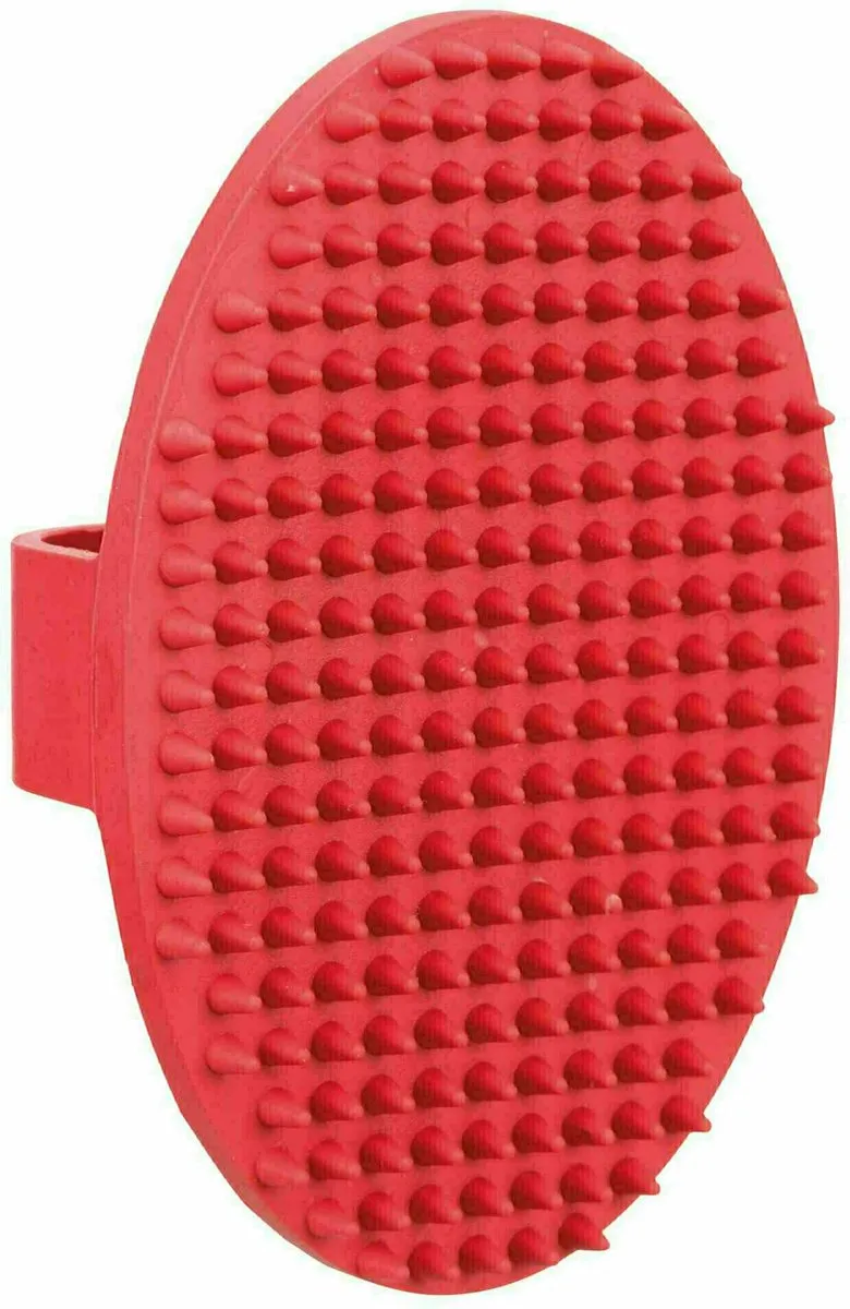 Trixie Massageborstel Rubber 13x8cm - Natuurrubber - afbeelding 4 van 5