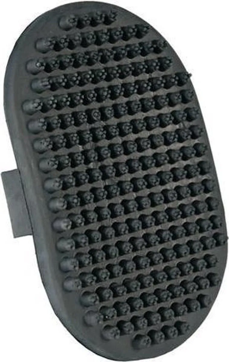 Trixie Massageborstel Rubber 13x8cm - Natuurrubber - afbeelding 2 van 5