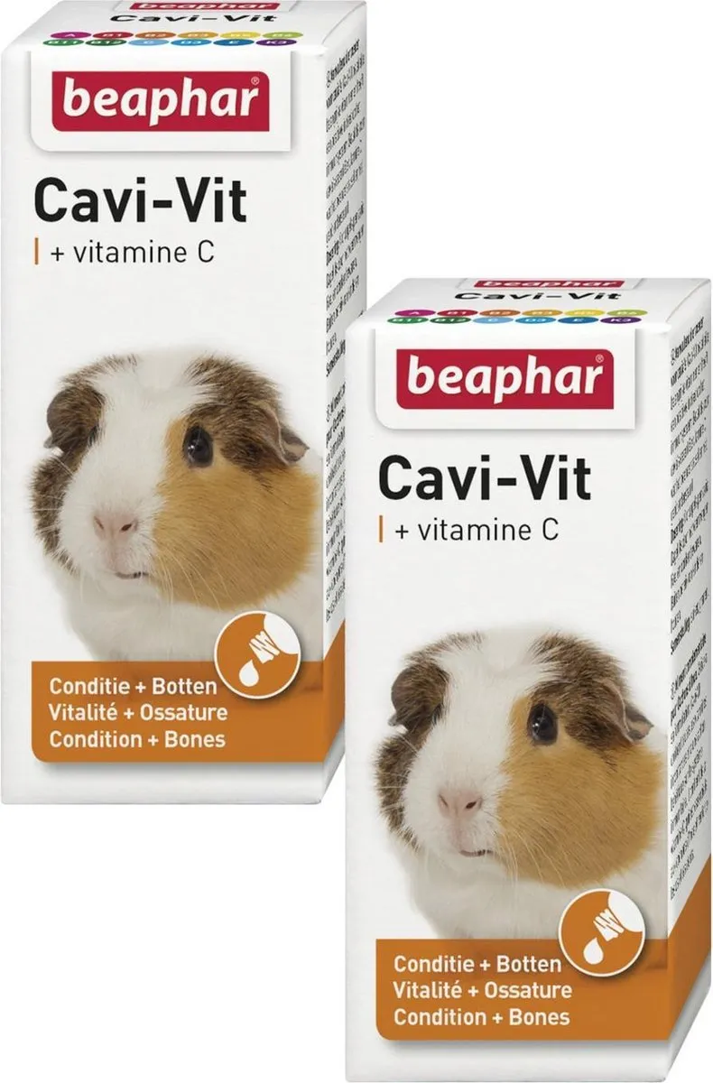 Beaphar CaviVit Vitaminen voor Cavia 2x20ml