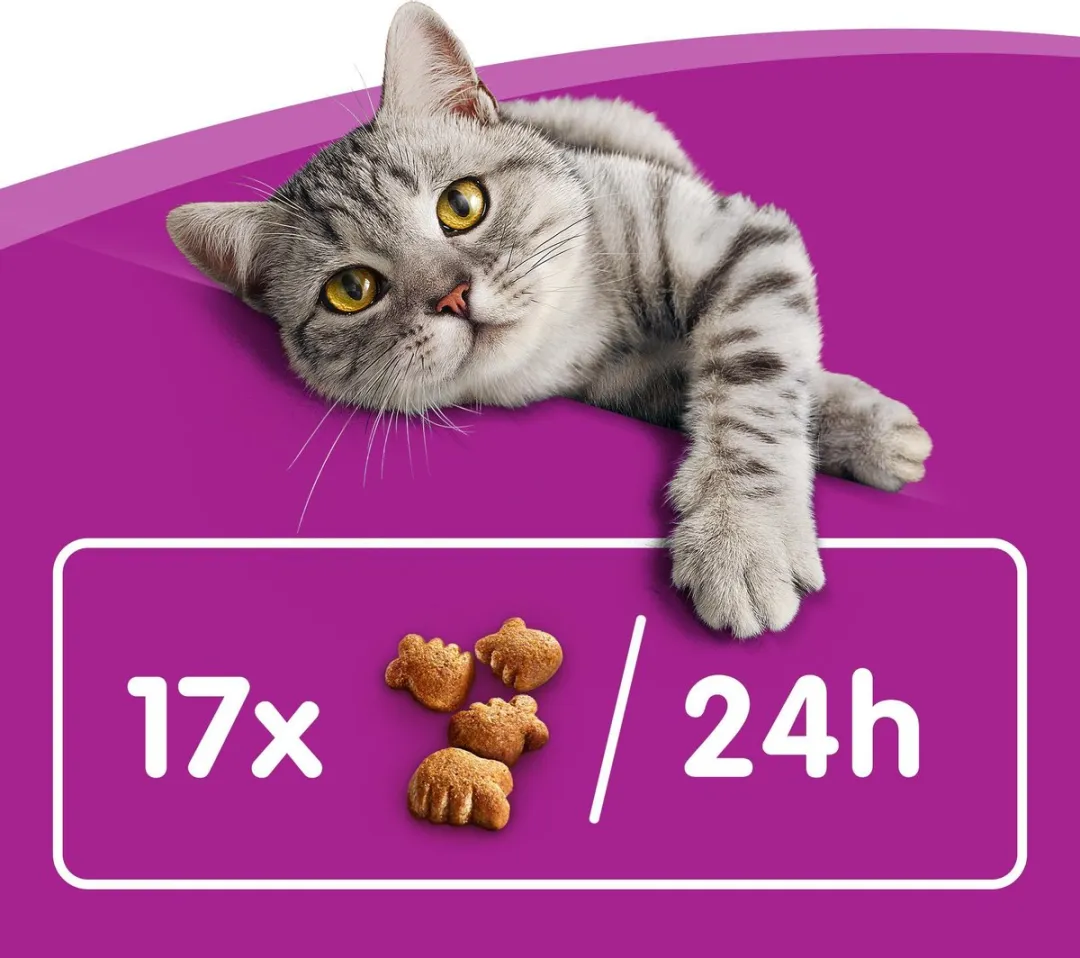 Whiskas Dentabites Kip Kattensnoepjes - 8x40g