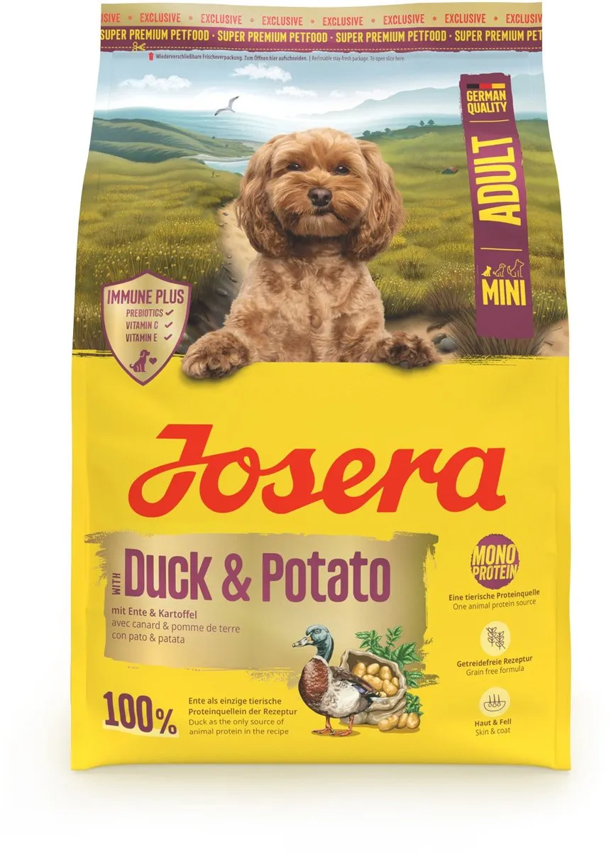 Josera Mini Adult Duck & Potato Hondenvoer 3kg
