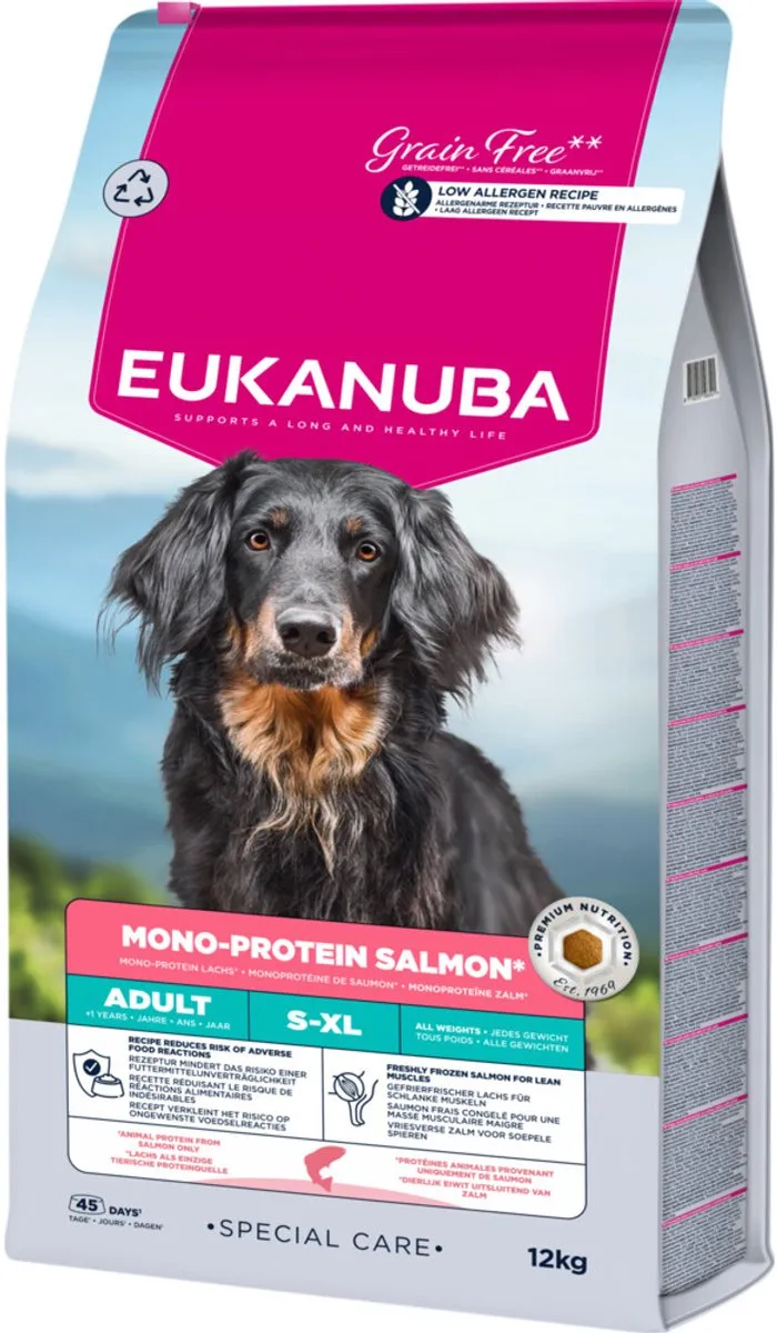 Eukanuba Special Care Adult Zalm Hondenvoer Droog 12kg